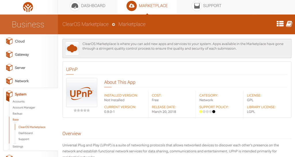 MiniUPnP App Now Live in ClearOS Marketplace