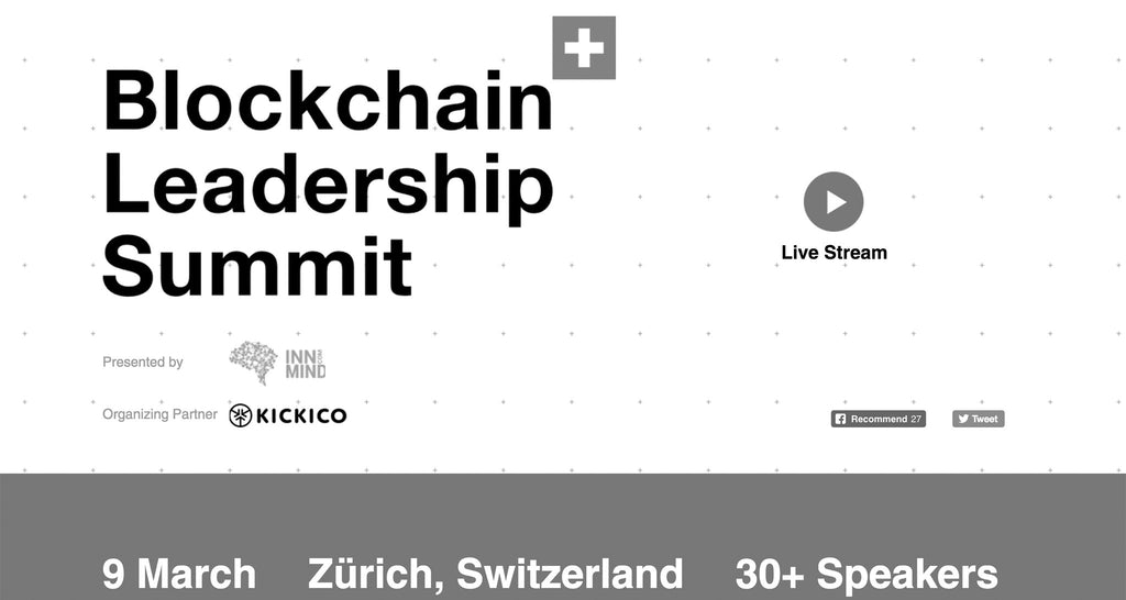 ClearFoundation to Present at Blockchain Leadership Summit 2018 March 9