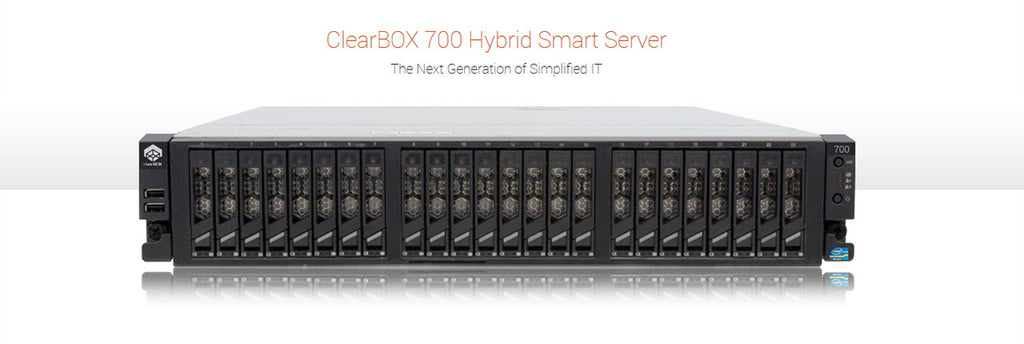 Introducing the all new ClearBOX 700 Series Hybrid Smart Server