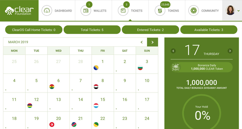 How to Get and Use CLEAR Token Bonanza Giveaway Tickets
