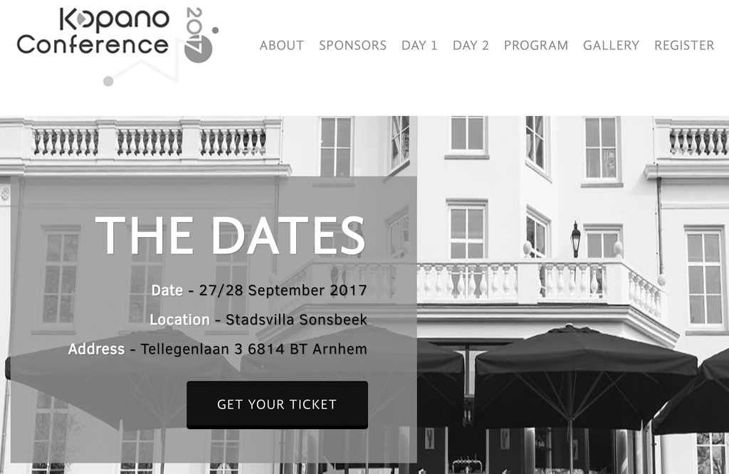Come See Us at the Kopano Conference