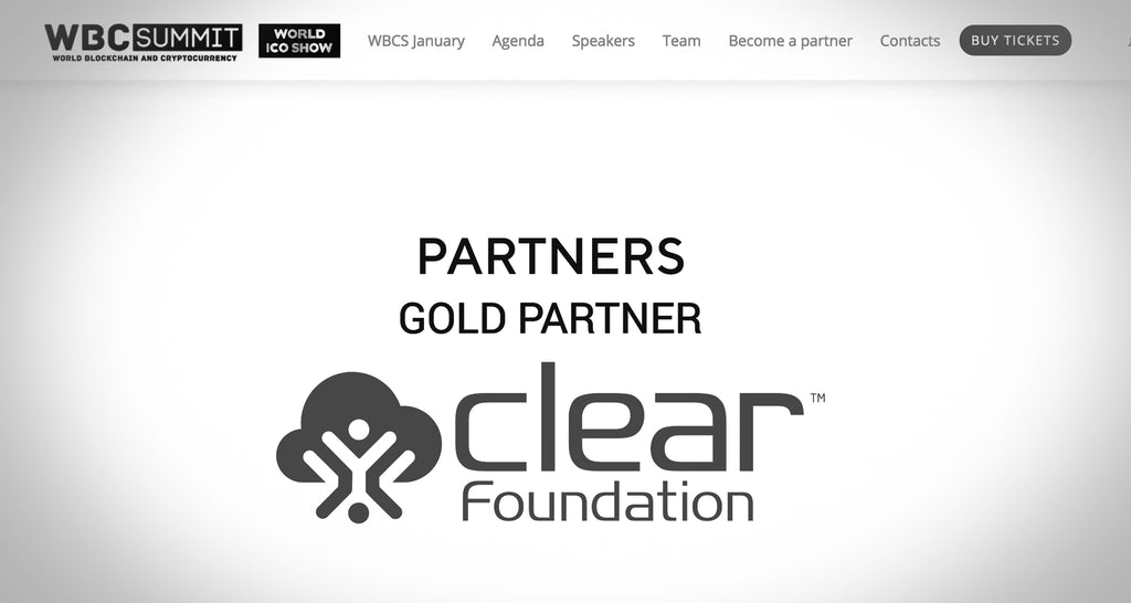 ClearFoundation to Present at World Blockchain Cryptocurrency Summit Moscow May 19-20