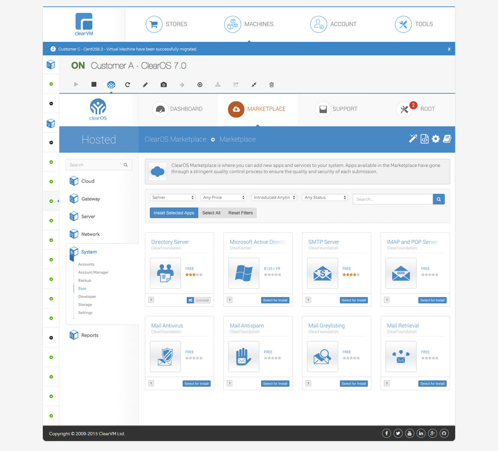 ClearVM Standard